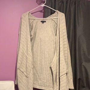 American Eagle Hooded Cardigan